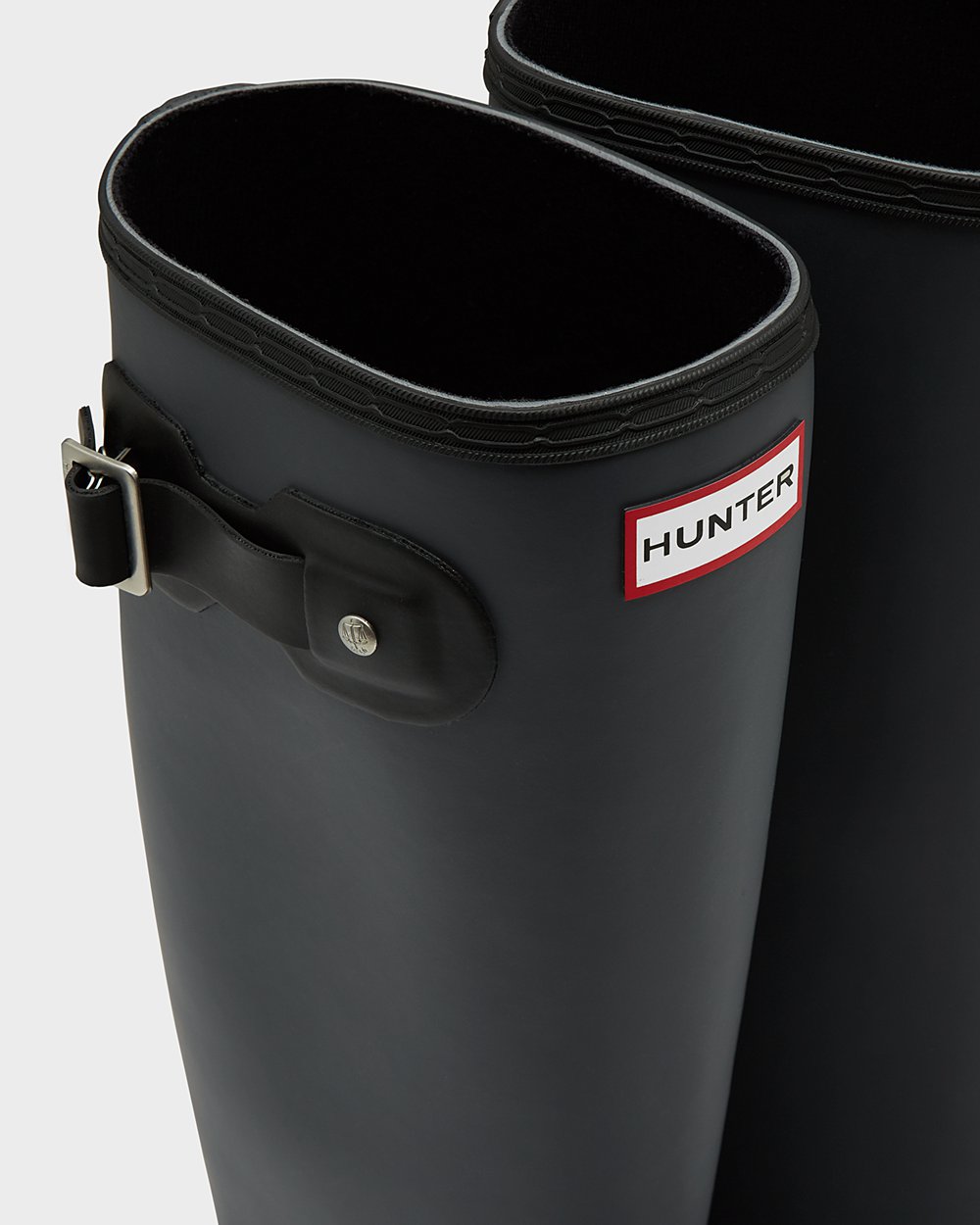 Galochas Altas Hunter Feminina Pretas - Original Tour Foldable - 79CPEFOVY